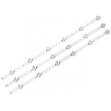 LED pašvietimo juostų komplektas LG 32" LB550 / LB561 ekranui (2A+1B)
